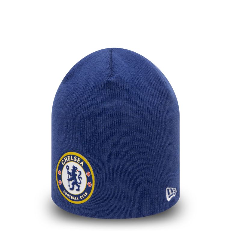 Gorras New Era Beanies Azules - Chelsea FC Skull 08591GCJX